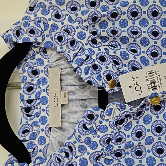 Loft NWT women's sleevless tank size M. - Picture 4 of 6